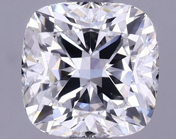 1.36 Carat Cushion Shaped Ideal Cut SI1 IGI Certified Lab Grown Diamond