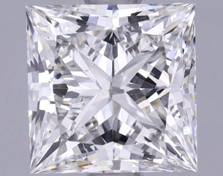 1.42 Carat Princess Shaped Ideal Cut VS1 IGI Certified Lab Grown Diamond