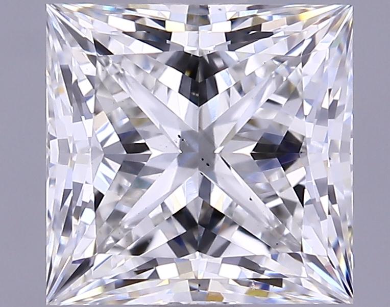 1.73 Carat Princess Shaped Ideal Cut VS2 IGI Certified Lab Grown Diamond