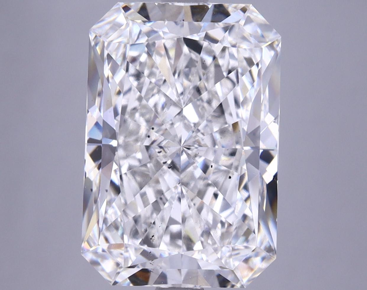 6.07 Carat Radiant Shaped Ideal Cut SI1 IGI Certified Lab Grown Diamond