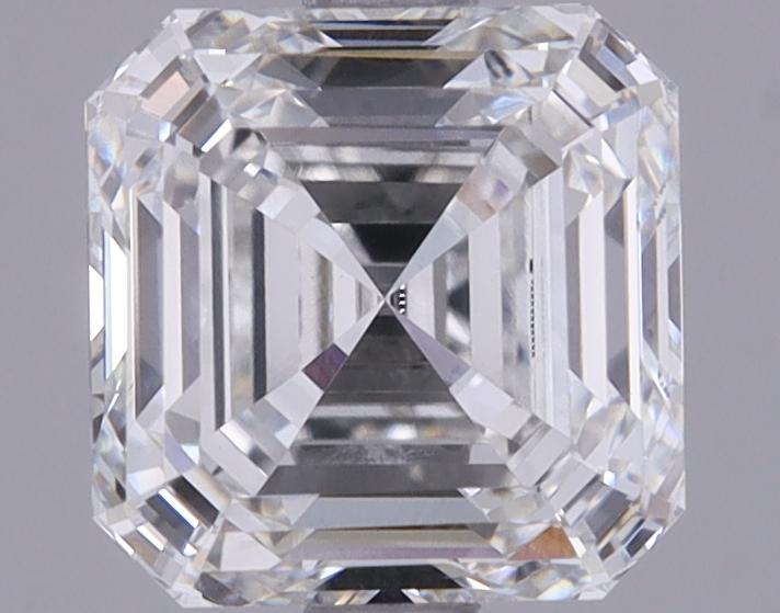 2.13 Carat Asscher Shaped Ideal Cut VS1 IGI Certified Lab Grown Diamond