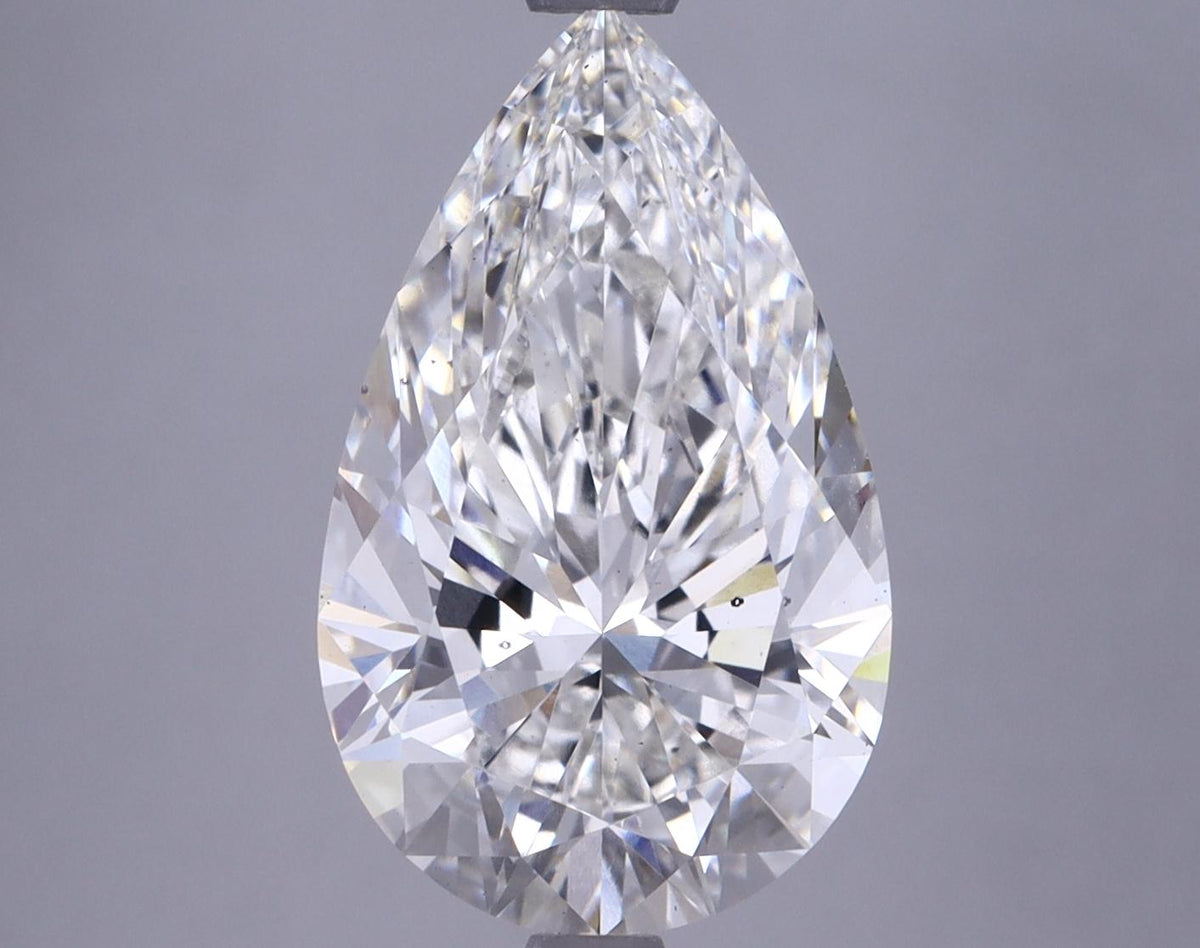 4.64 Carat Pear Shaped Ideal Cut VS2 IGI Certified Lab Grown Diamond