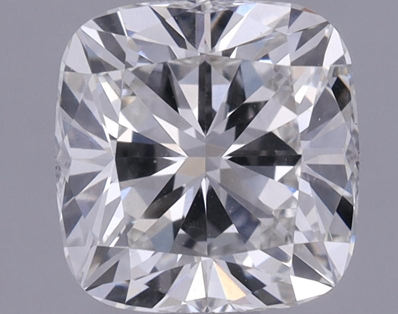 1.28 Carat Cushion Shaped Ideal Cut VVS2 IGI Certified Lab Grown Diamond