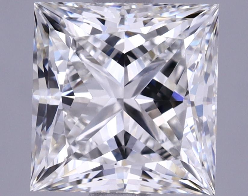 1.71 Carat Princess Shaped Ideal Cut VS1 IGI Certified Lab Grown Diamond