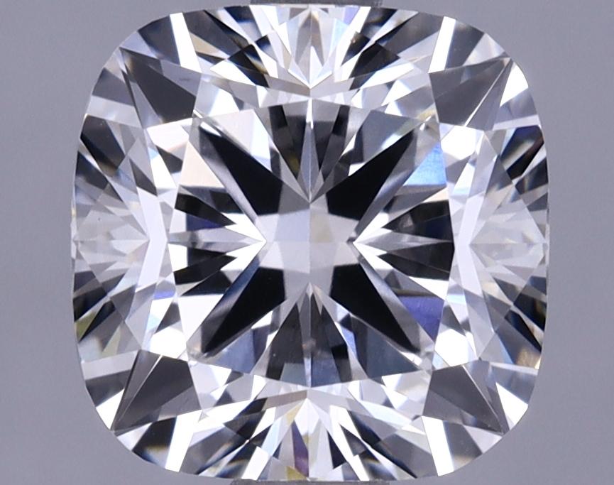 1.85 Carat Cushion Shaped Ideal Cut VVS2 IGI Certified Lab Grown Diamond