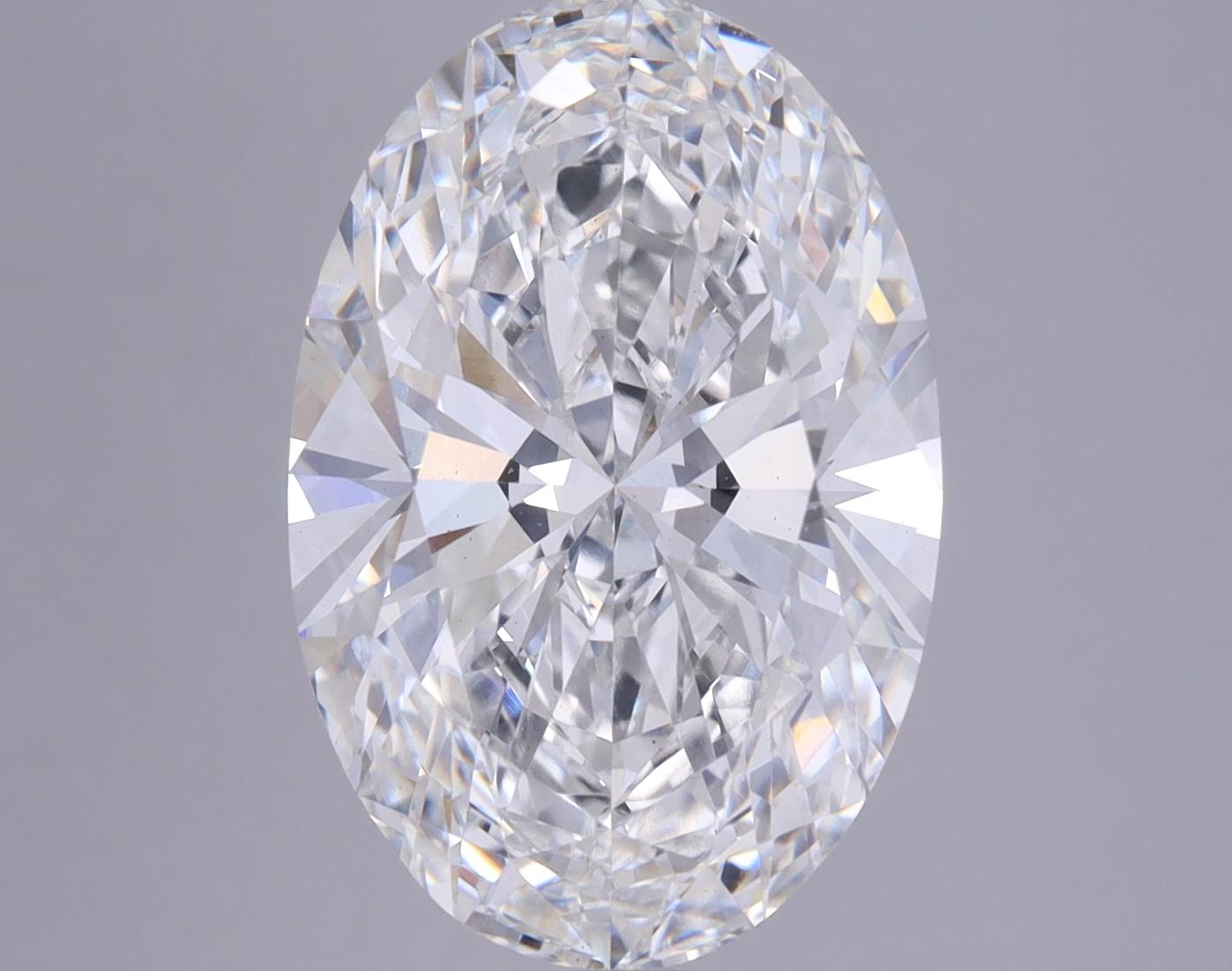 6.02 Carat Oval Shaped Excellent Cut VS1 IGI Certified Lab Grown Diamond