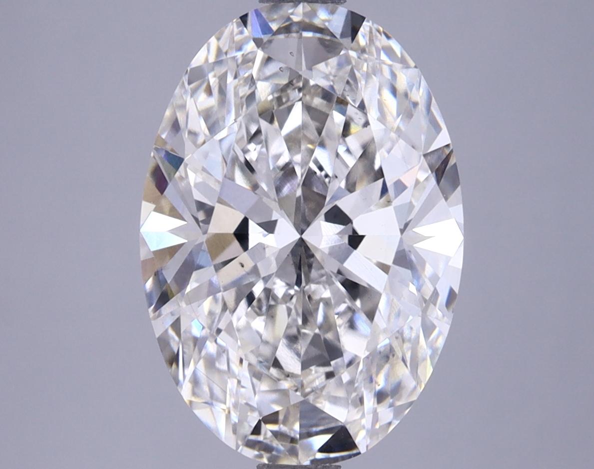 3.85 Carat Oval Shaped Ideal Cut VS2 IGI Certified Lab Grown Diamond