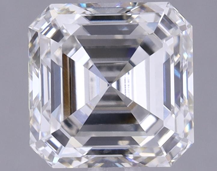 1.75 Carat Asscher Shaped Excellent Cut VVS2 IGI Certified Lab Grown Diamond