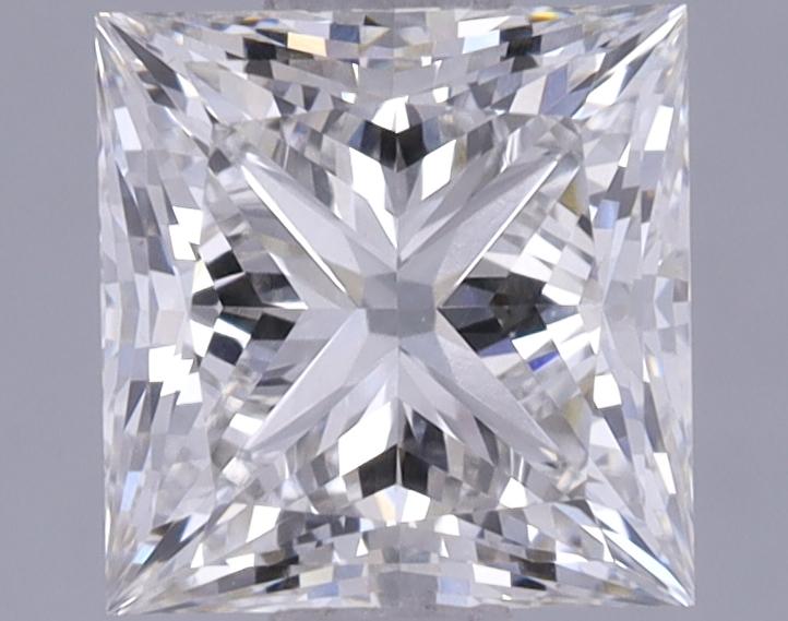 1.13 Carat Princess Shaped Ideal Cut VS1 IGI Certified Lab Grown Diamond