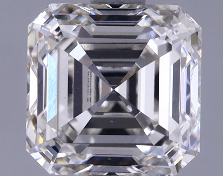 1.65 Carat Asscher Shaped Ideal Cut VS1 IGI Certified Lab Grown Diamond