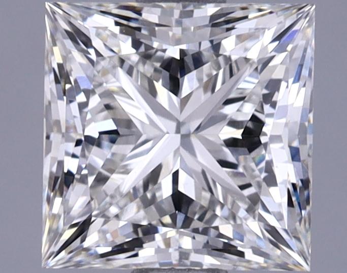 1.42 Carat Princess Shaped Ideal Cut VS1 IGI Certified Lab Grown Diamond