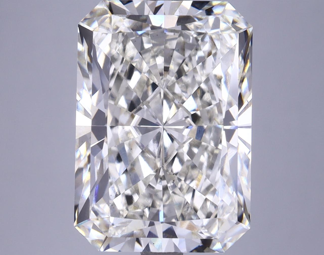 7.05 Carat Radiant Shaped Ideal Cut VS2 IGI Certified Lab Grown Diamond