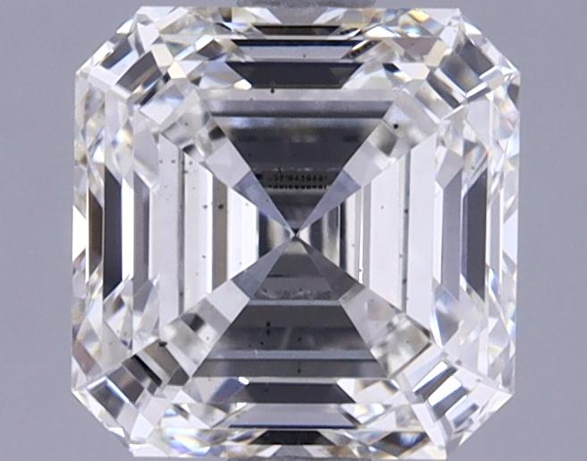 1.68 Carat Asscher Shaped Ideal Cut VS2 IGI Certified Lab Grown Diamond