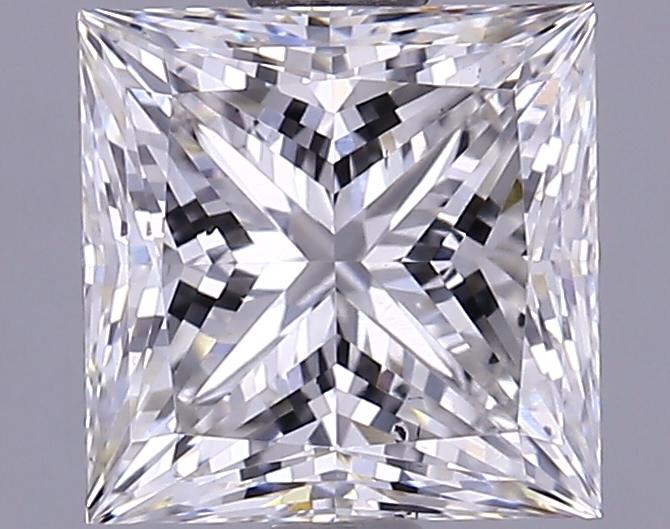 1.36 Carat Princess Shaped Ideal Cut SI1 IGI Certified Lab Grown Diamond