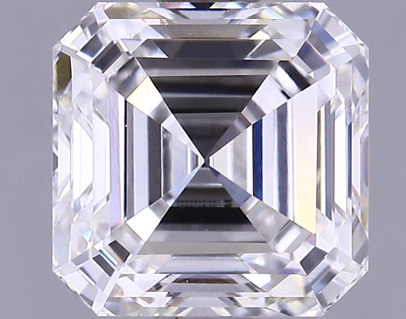 1.62 Carat Asscher Shaped Ideal Cut VS1 IGI Certified Lab Grown Diamond