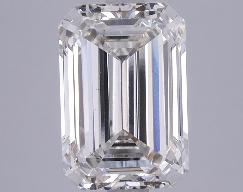 3.73 Carat Emerald Shaped Ideal Cut VS1 IGI Certified Lab Grown Diamond