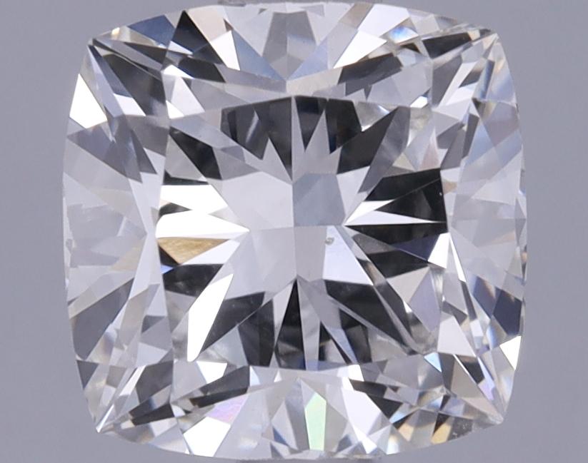 1.38 Carat Cushion Shaped Ideal Cut VVS2 IGI Certified Lab Grown Diamond