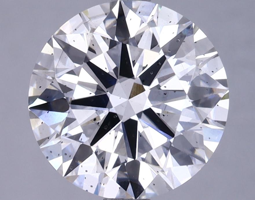 3.07 Carat Round Shaped Ideal Cut SI1 IGI Certified Lab Grown Diamond