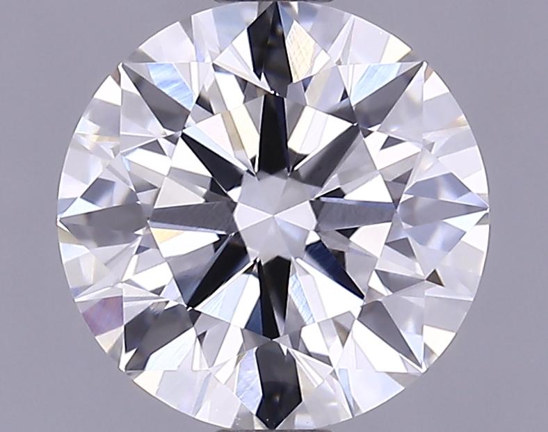 1.46 Carat Round Shaped Ideal Cut VVS2 IGI Certified Lab Grown Diamond