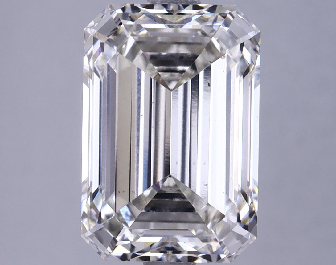4.62 Carat Emerald Shaped Ideal Cut VS2 IGI Certified Lab Grown Diamond