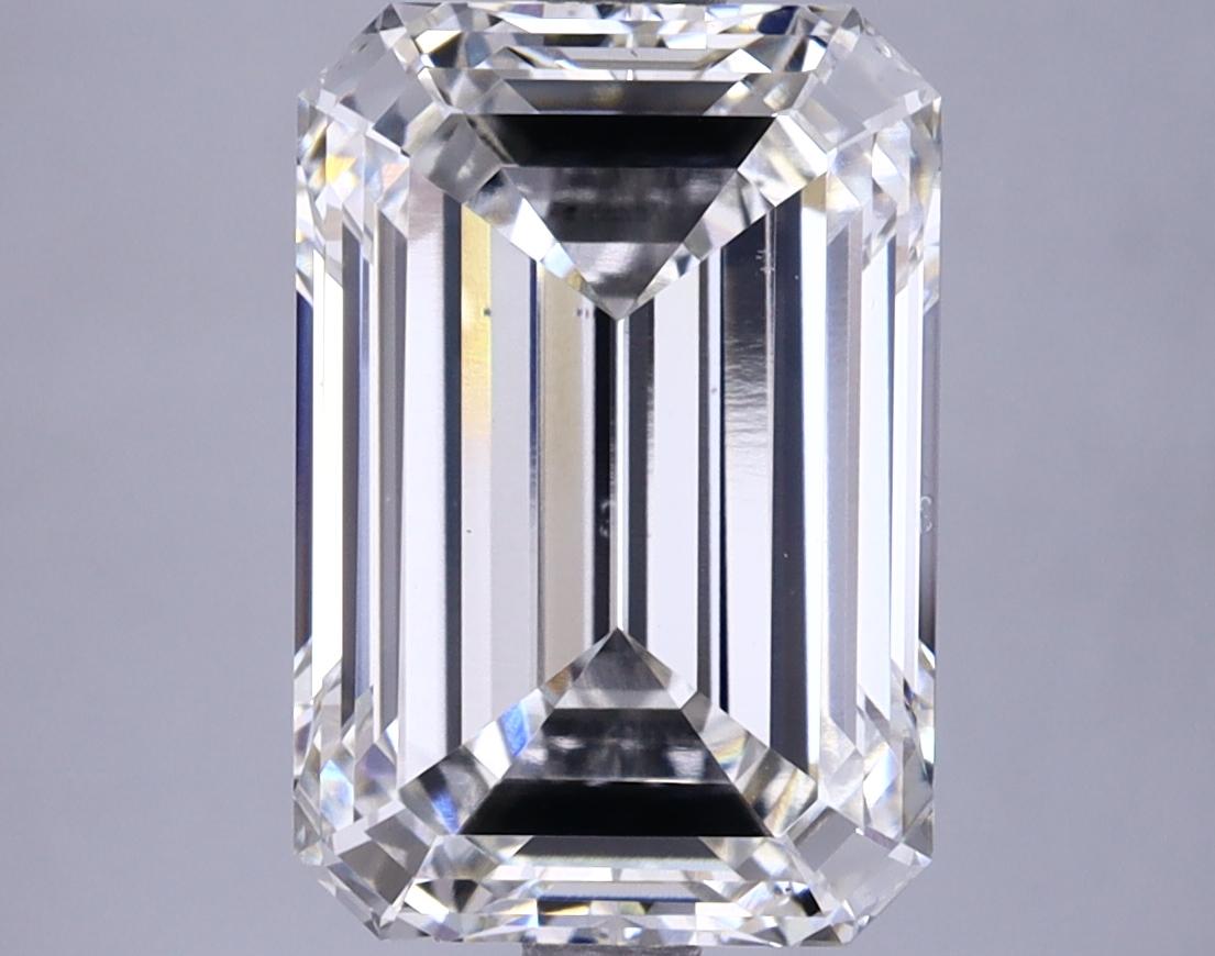 4.83 Carat Emerald Shaped Ideal Cut VVS2 IGI Certified Lab Grown Diamond