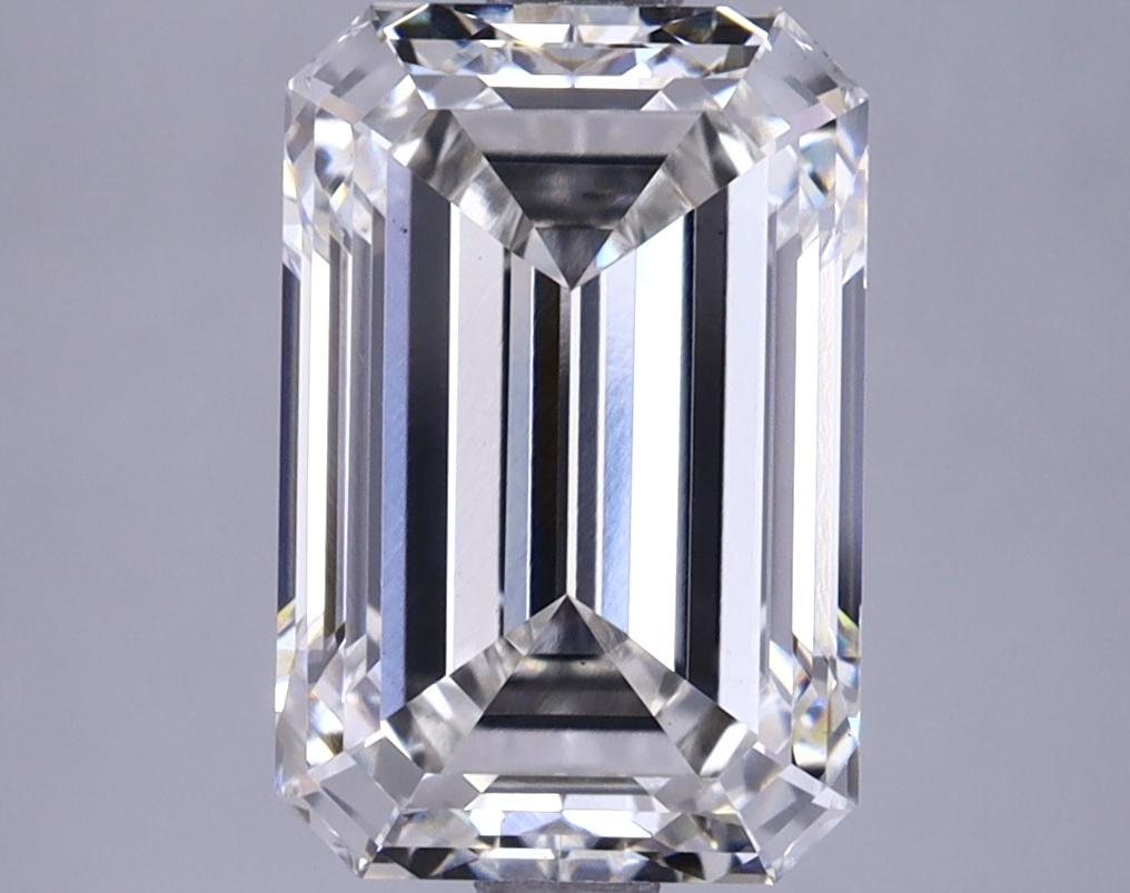 3.63 Carat Emerald Shaped Excellent Cut VS1 IGI Certified Lab Grown Diamond
