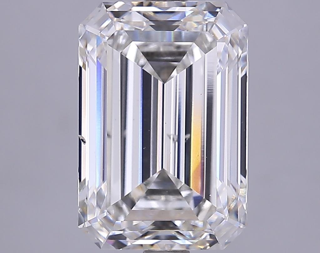 4.62 Carat Emerald Shaped Ideal Cut VS2 IGI Certified Lab Grown Diamond