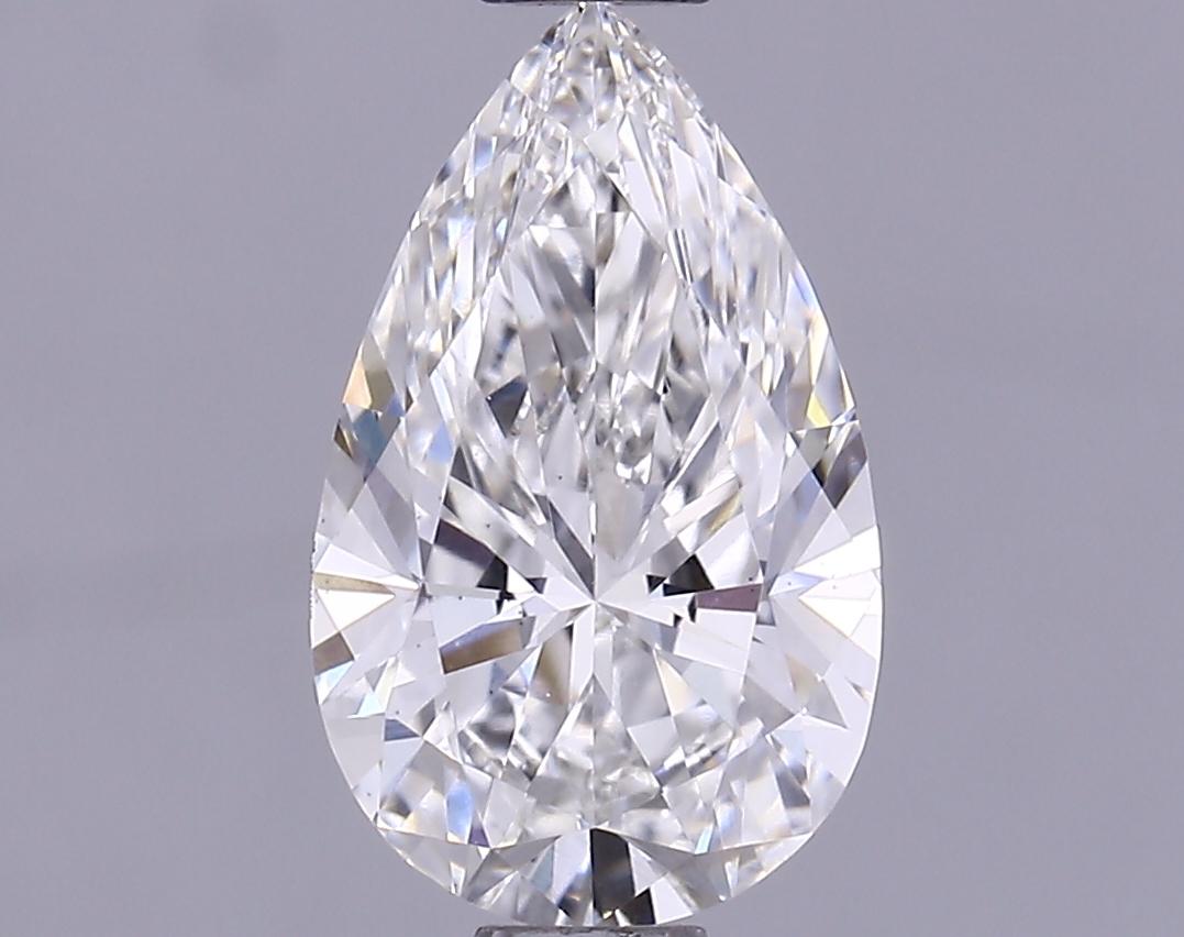 0.8 Carat Pear Shaped Ideal Cut VS1 IGI Certified Lab Grown Diamond