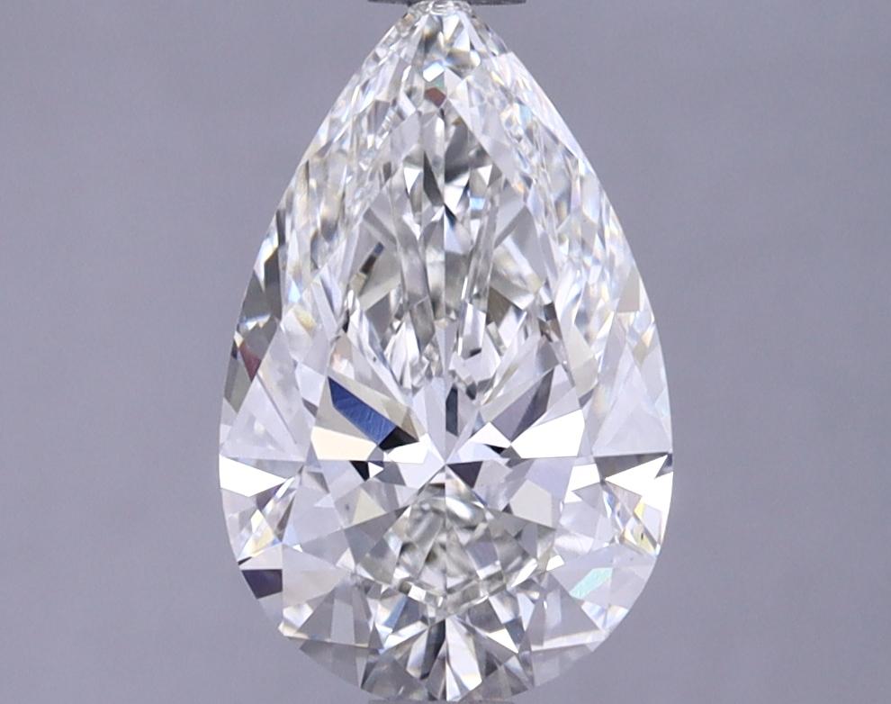 1.84 Carat Pear Shaped Ideal Cut VS1 IGI Certified Lab Grown Diamond