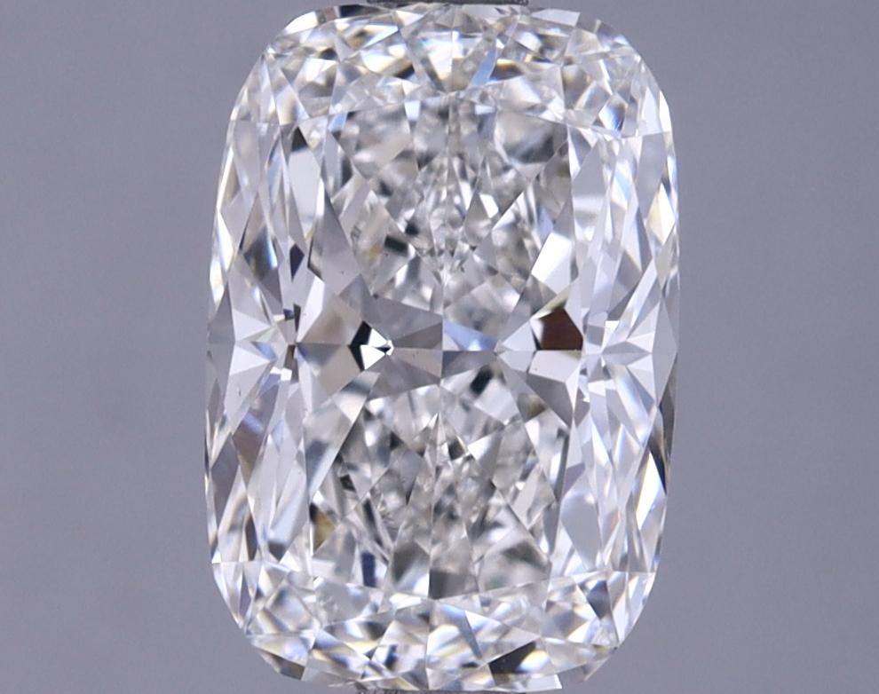 1.59 Carat Elongated Cushion Shaped Excellent Cut VS1 IGI Certified Lab Grown Diamond