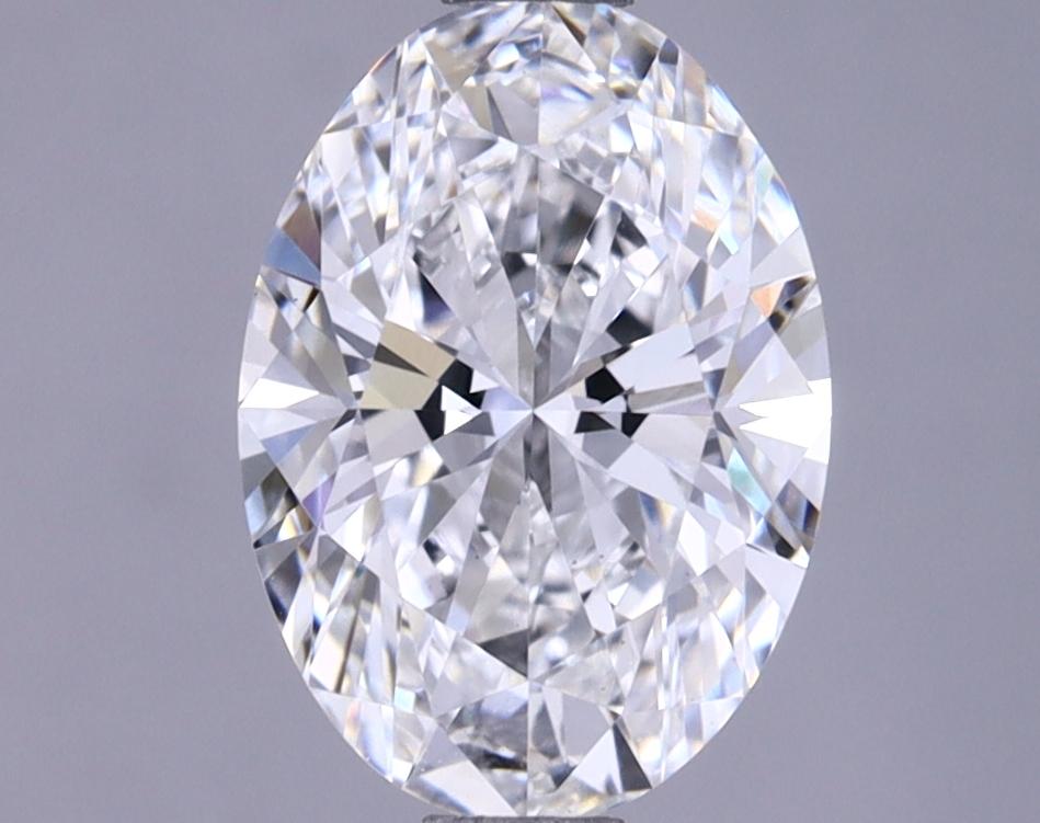 1.4 Carat Oval Shaped Ideal Cut VS1 IGI Certified Lab Grown Diamond
