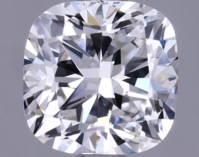 1.23 Carat Cushion Shaped Ideal Cut VVS2 IGI Certified Lab Grown Diamond