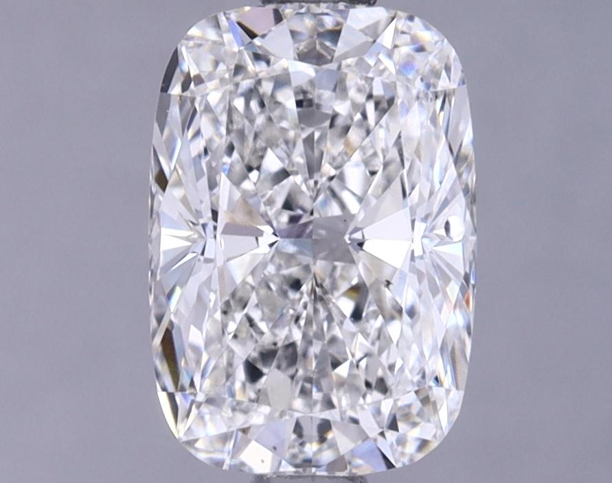1.57 Carat Elongated Cushion Shaped Excellent Cut VS2 IGI Certified Lab Grown Diamond