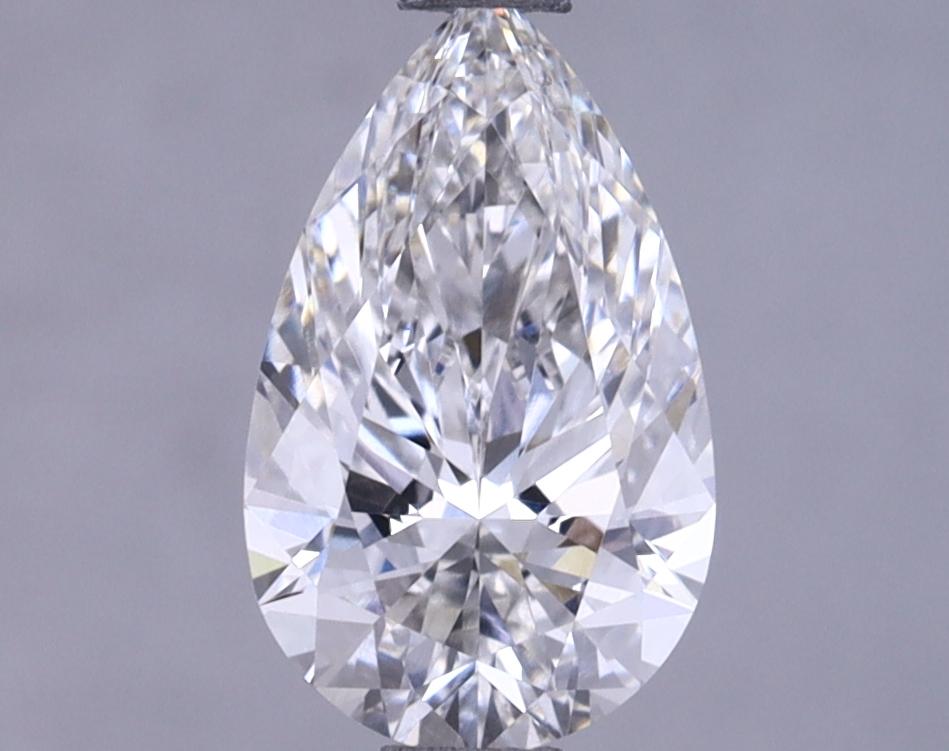 1.08 Carat Pear Shaped Ideal Cut IF IGI Certified Lab Grown Diamond