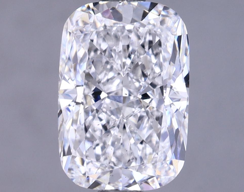1.65 Carat Elongated Cushion Shaped Excellent Cut VS2 IGI Certified Lab Grown Diamond