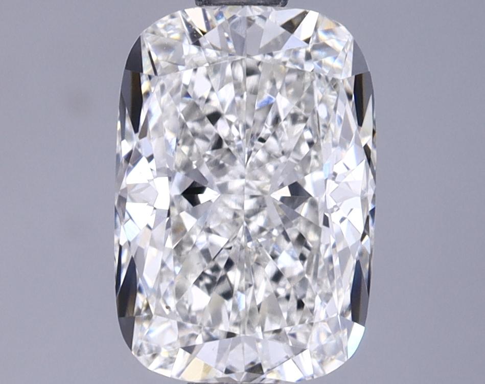 1.68 Carat Elongated Cushion Shaped Excellent Cut VVS2 IGI Certified Lab Grown Diamond