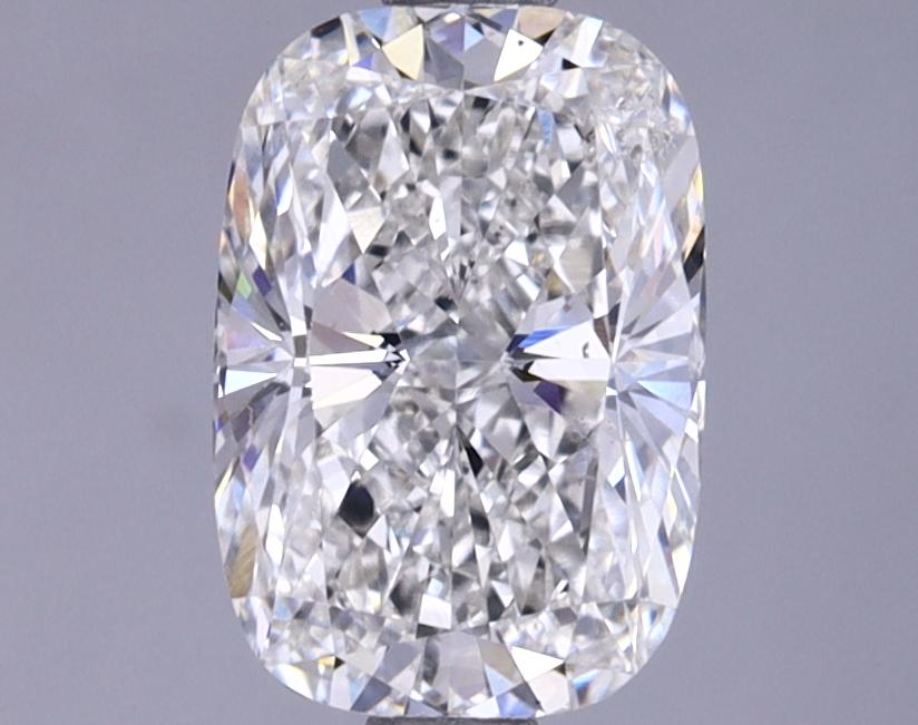 1.57 Carat Elongated Cushion Shaped Excellent Cut VS2 IGI Certified Lab Grown Diamond