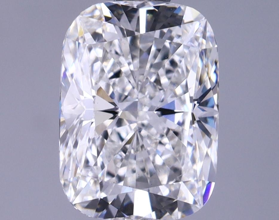 1.45 Carat Elongated Cushion Shaped Excellent Cut VS2 IGI Certified Lab Grown Diamond