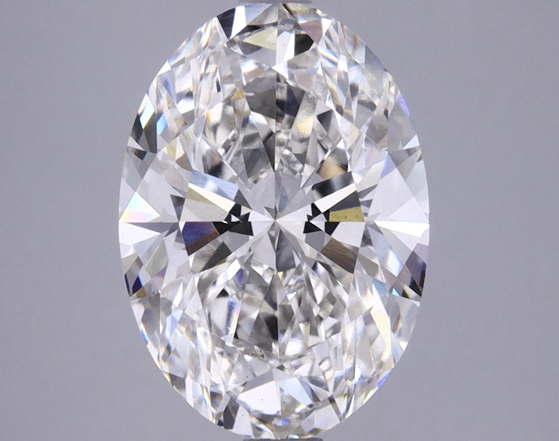 3.68 Carat Oval Shaped Ideal Cut VS2 IGI Certified Lab Grown Diamond