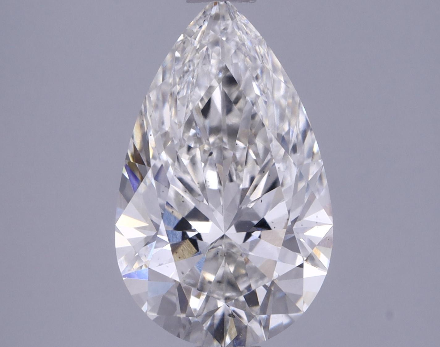 1.97 Carat Pear Shaped Ideal Cut VS2 IGI Certified Lab Grown Diamond