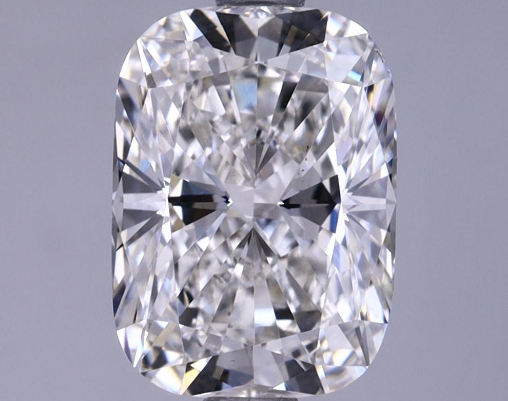 1.77 Carat Elongated Cushion Shaped Excellent Cut VVS2 IGI Certified Lab Grown Diamond