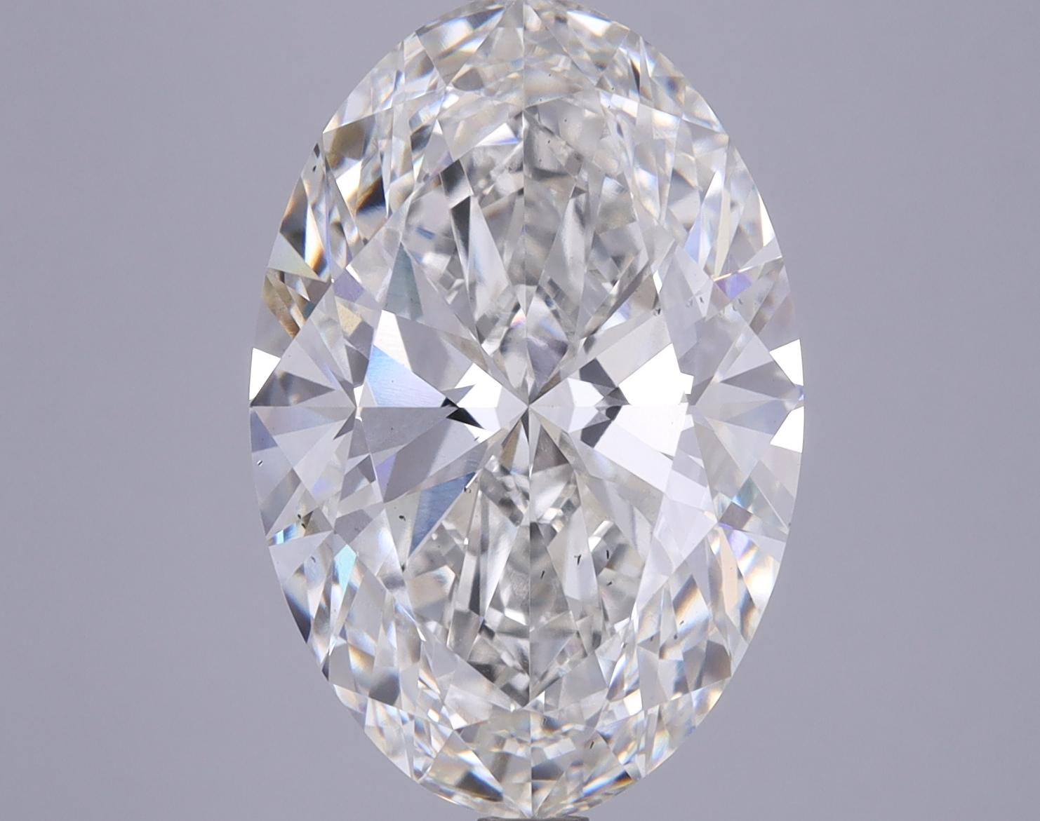6.52 Carat Oval Shaped Excellent Cut VS2 IGI Certified Lab Grown Diamond