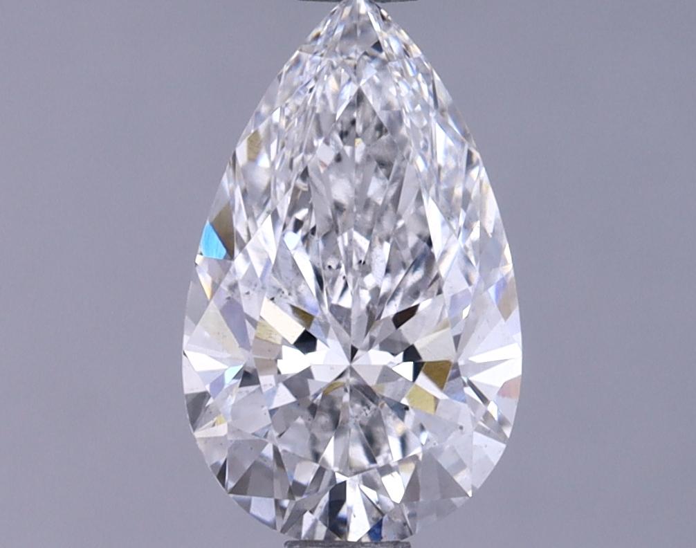 1.06 Carat Pear Shaped Ideal Cut SI1 IGI Certified Lab Grown Diamond