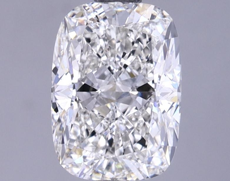 1.55 Carat Elongated Cushion Shaped Excellent Cut VVS2 IGI Certified Lab Grown Diamond
