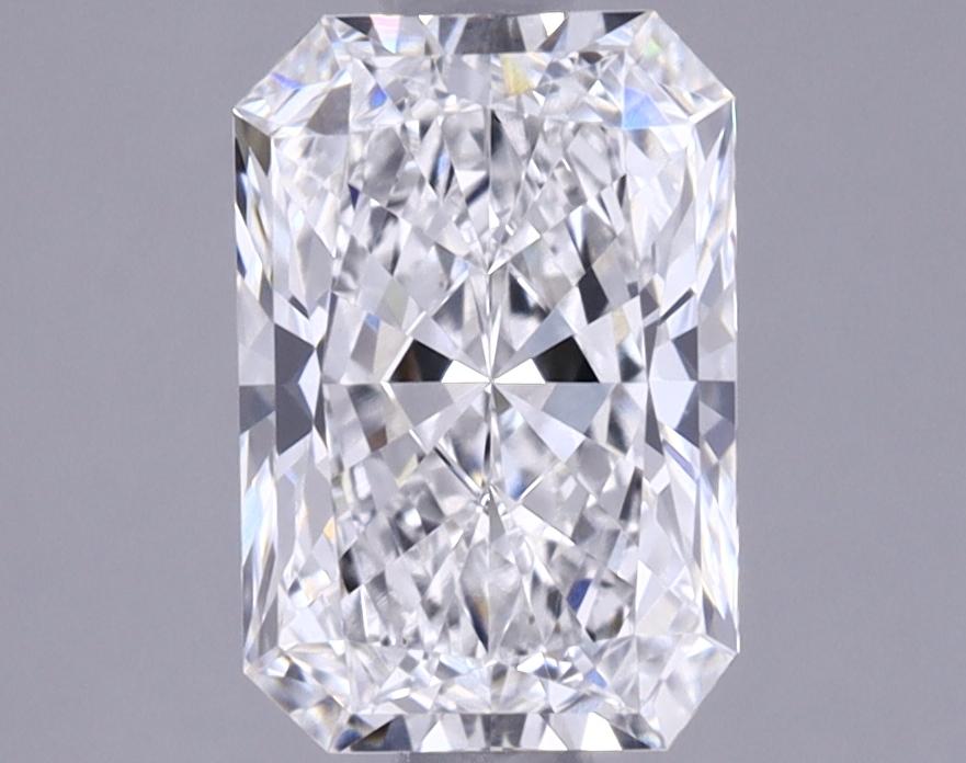 1.24 Carat Radiant Shaped Ideal Cut VVS2 IGI Certified Lab Grown Diamond