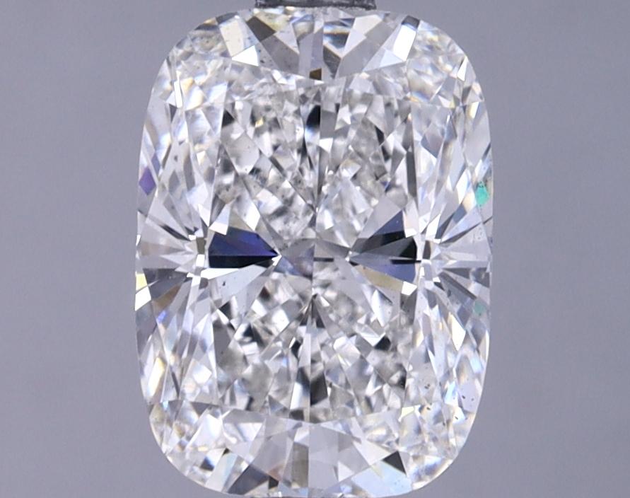 1.74 Carat Elongated Cushion Shaped Excellent Cut SI1 IGI Certified Lab Grown Diamond