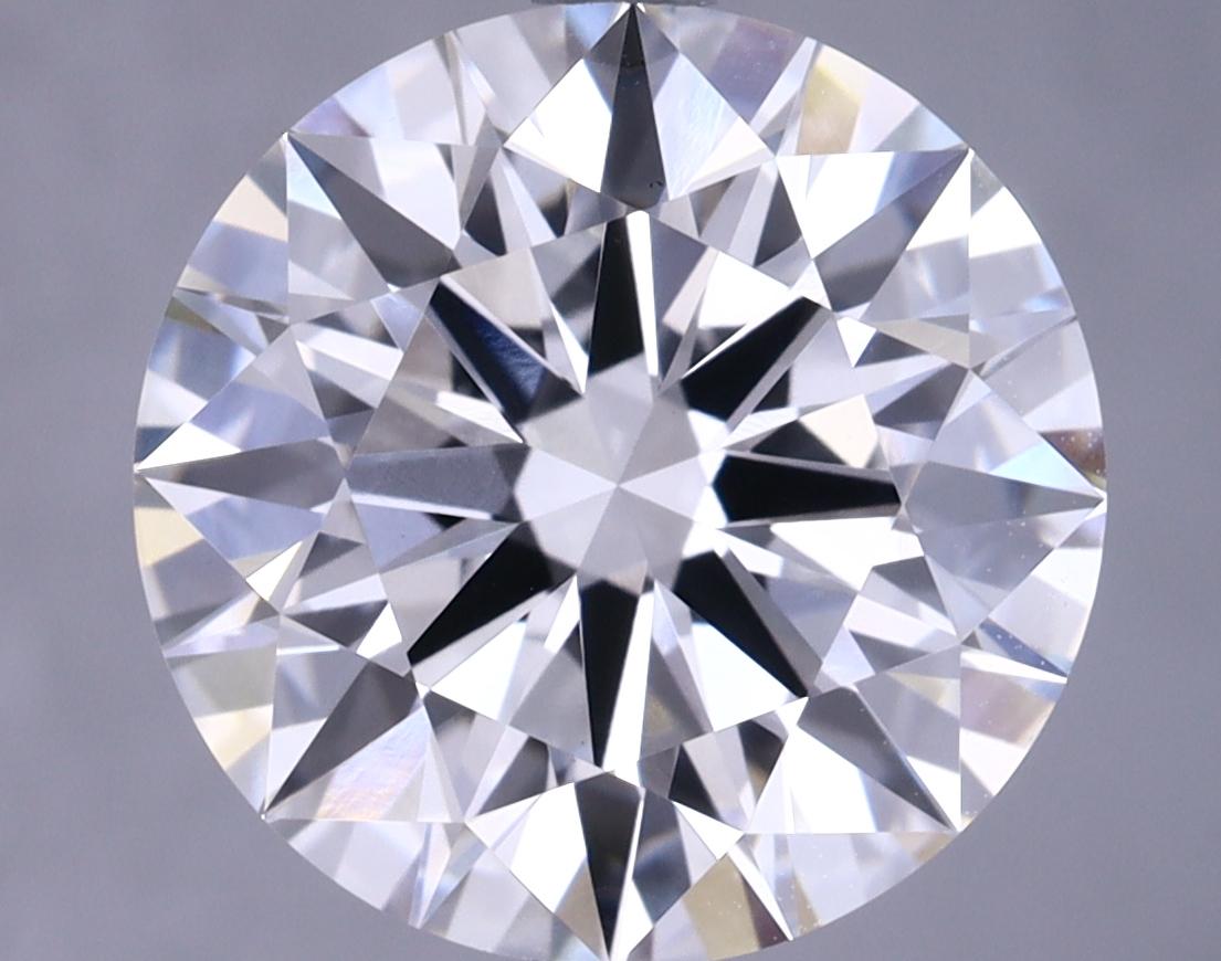 3.86 Carat Round Shaped Ideal Cut VVS2 IGI Certified Lab Grown Diamond