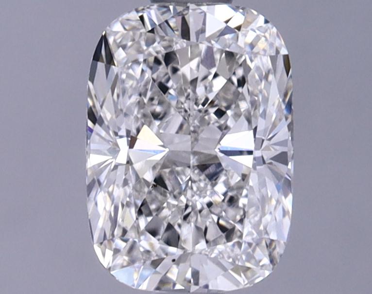 1.08 Carat Elongated Cushion Shaped Excellent Cut VVS2 IGI Certified Lab Grown Diamond