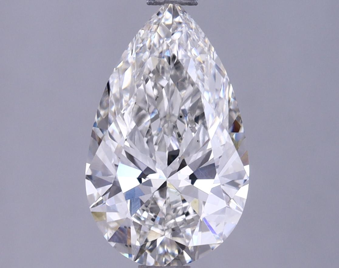 1.77 Carat Pear Shaped Ideal Cut VS1 IGI Certified Lab Grown Diamond