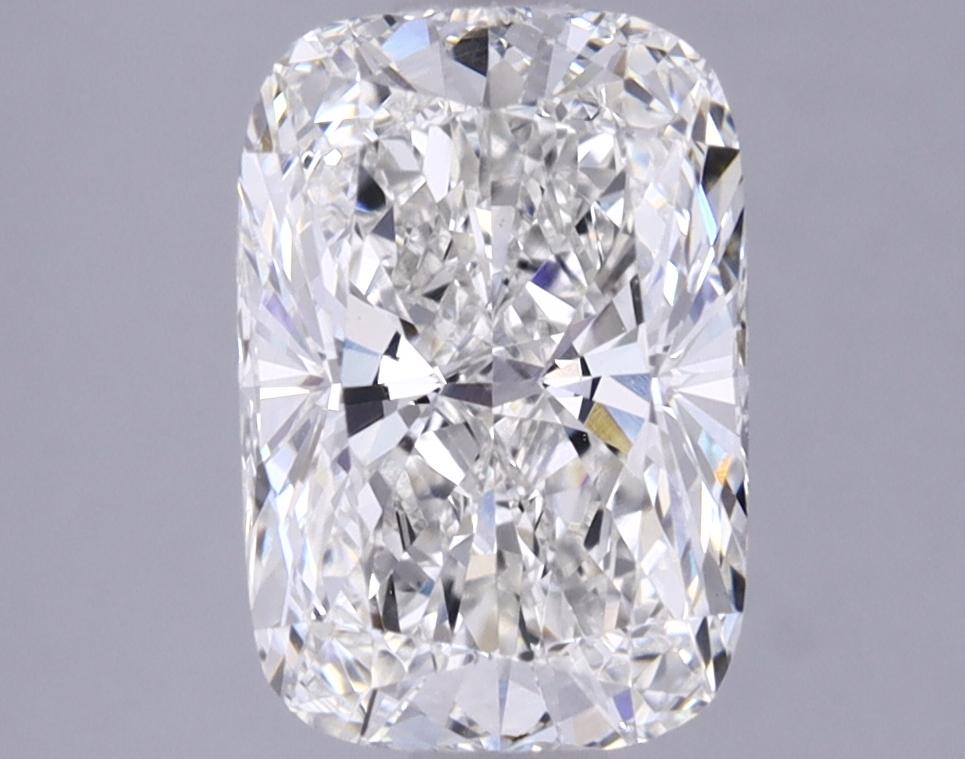1.85 Carat Elongated Cushion Shaped Excellent Cut VS1 IGI Certified Lab Grown Diamond